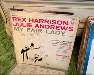 My Fair Lady Vinyl Record  Rex Harrison  Julie Andrews