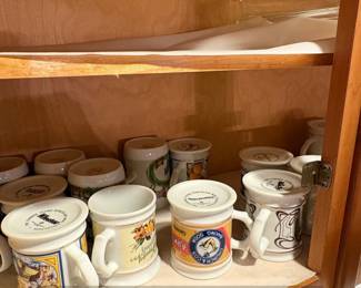 Vintage Advertising Commemorative Porcelain Mugs Collection third image