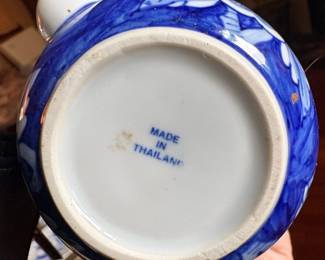 Blue and White Porcelain Teapot second image