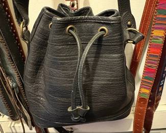 Vintage Louis Vuitton Black Epi Leather Petit Noe Bucket Bag