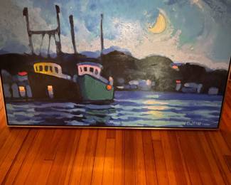 Menemsha Boats by Brandon Newton 