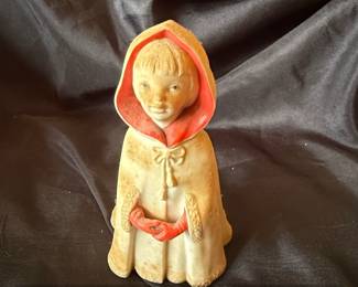 Cybis Porcelain Figurine of Little Red Riding Hood