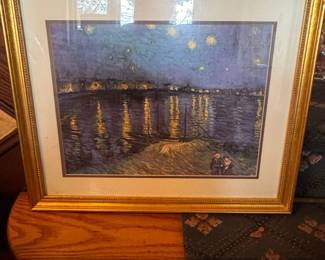 Vincent van Gogh Starry Night Over the Rhone Art Print
