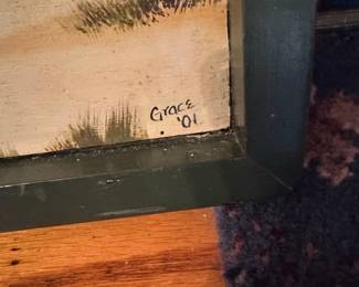 Nautical Lighthouse Painting by Grace second image