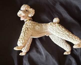 Vintage Lefton Ceramic Poodle Figurine third image