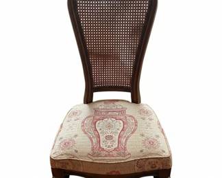 Drexel Heritage French Provincial Cane Back Armchair