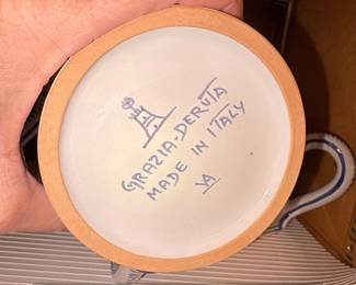 Grazia Deruta For Bergdorf Goodman Ceramic Mug second image