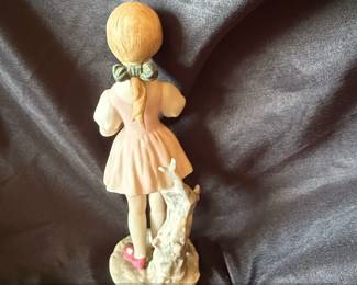 Cybis Porcelain Figurine Heidi with Flowers third image