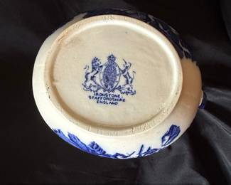 Ironstone Pitcher Staffordshire England Floral Pattern third image