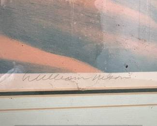 William Nelson Daybreak Original Lithograph second image