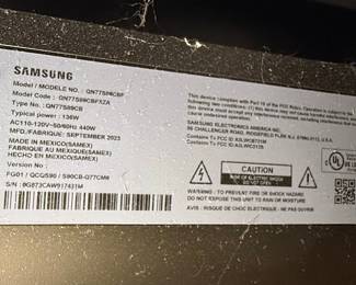 Samsung QN75Q80CB 75-inch QLED 4K Smart TV