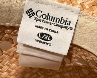 Woven Straw Sun Hats - Columbia