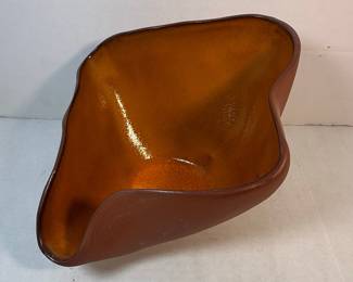 Global Views Organic Shaped Ceramic Bowl