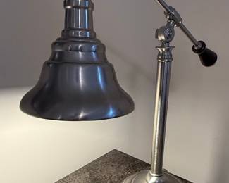 Adjustable Chrome Finish Task Lamp