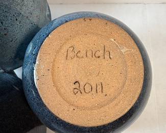 Handmade Ceramic Tri-Section Serving Bowl by Bench, 2011