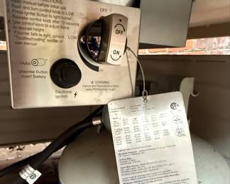 Fire Sense "Nassau" Propane Fire Pit Table