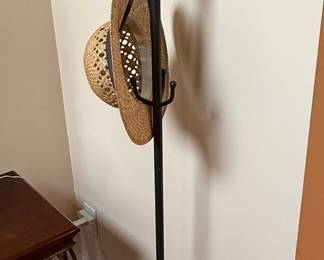 Black Metal Coat Rack