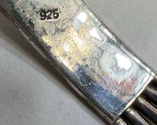 Mexican Sterling Silver Turquoise Jewelry Set