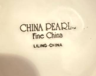 China Pearl Fine China Liling Tea Set