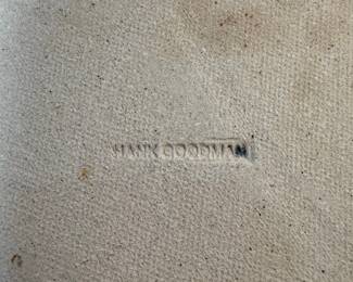 Hank Goodman Studio Pottery Leaf Dishes