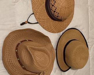 Woven Straw Sun Hats 