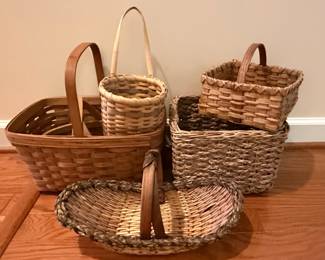 Woven Splint Baskets Set