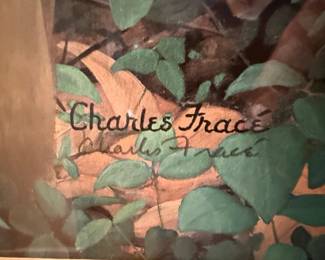 "Bobcat in the Woods" Limited Edition Print by Charles Fracé