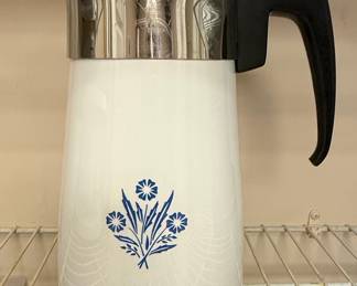 CorningWare Blue Cornflower Percolator