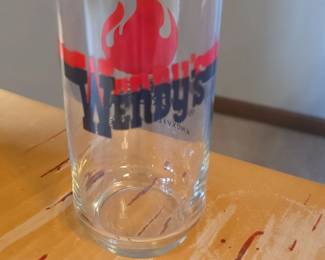 Wendys Worlds Fair Commemorative Glass