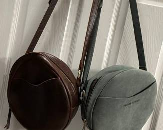 Portland Leather Goods Circle Crossbody Bag