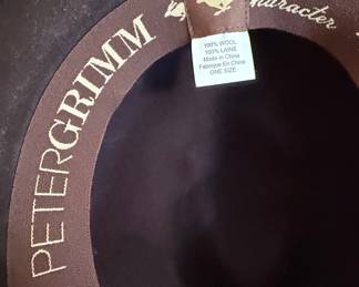 Peter Grimm "Character" Wool Fedora Hat