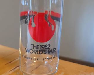 Wendys Worlds Fair Commemorative Glass second image