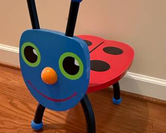 Ladybug Children's Step Stool