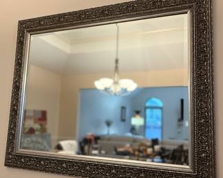 Ornate Baroque Style Wall Mirror with Acanthus Leaf and Floral Motifs