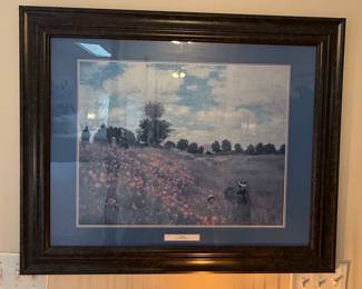 Poppies by Claude Monet Print