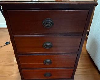 Side Table with Drawers