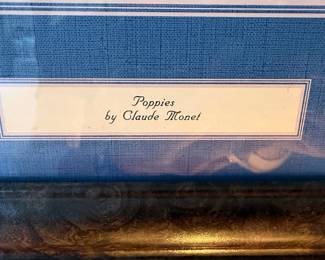 Poppies by Claude Monet Print