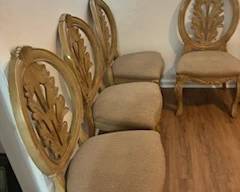 Dining room chairs (4)