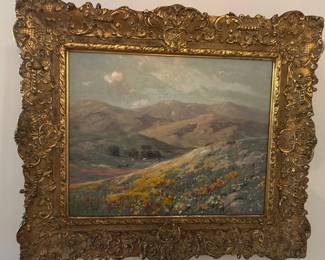 Original Impressionist Oil Painting by Angel Espoy, 1935