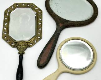 54 VintageandAntiqueHandMirrors