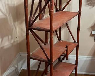 75 VintageBambooShelf