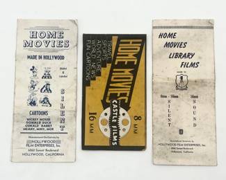 170 1930sEraHomeMoviePamphlets