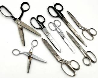 17 VintageScissorsLot