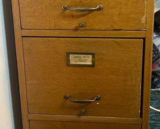 161 WoodFileCabinet