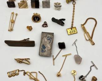 107 TiePinsandMoneyClip