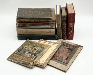 39 AntiqueBooksLotSEEALLPHOTOS