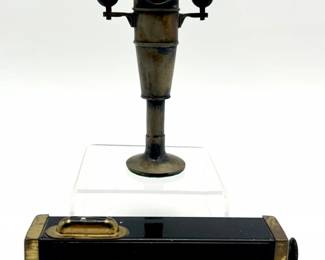 119 VintageBrassModelBinnacleandLocatorsLevel