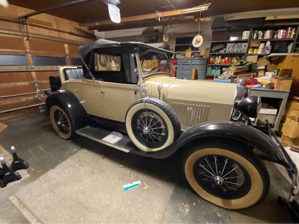 1980 Shay Model A, a Replica of the 1929 Ford Model A roadster.