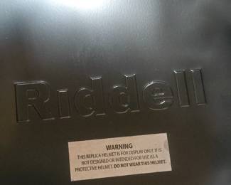 Patrick Mahomes Autographed Helmet from Beckett with authenticity