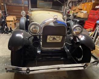 1980 Shay Model A,  a Replica of the 1929 Ford Model A roadster.